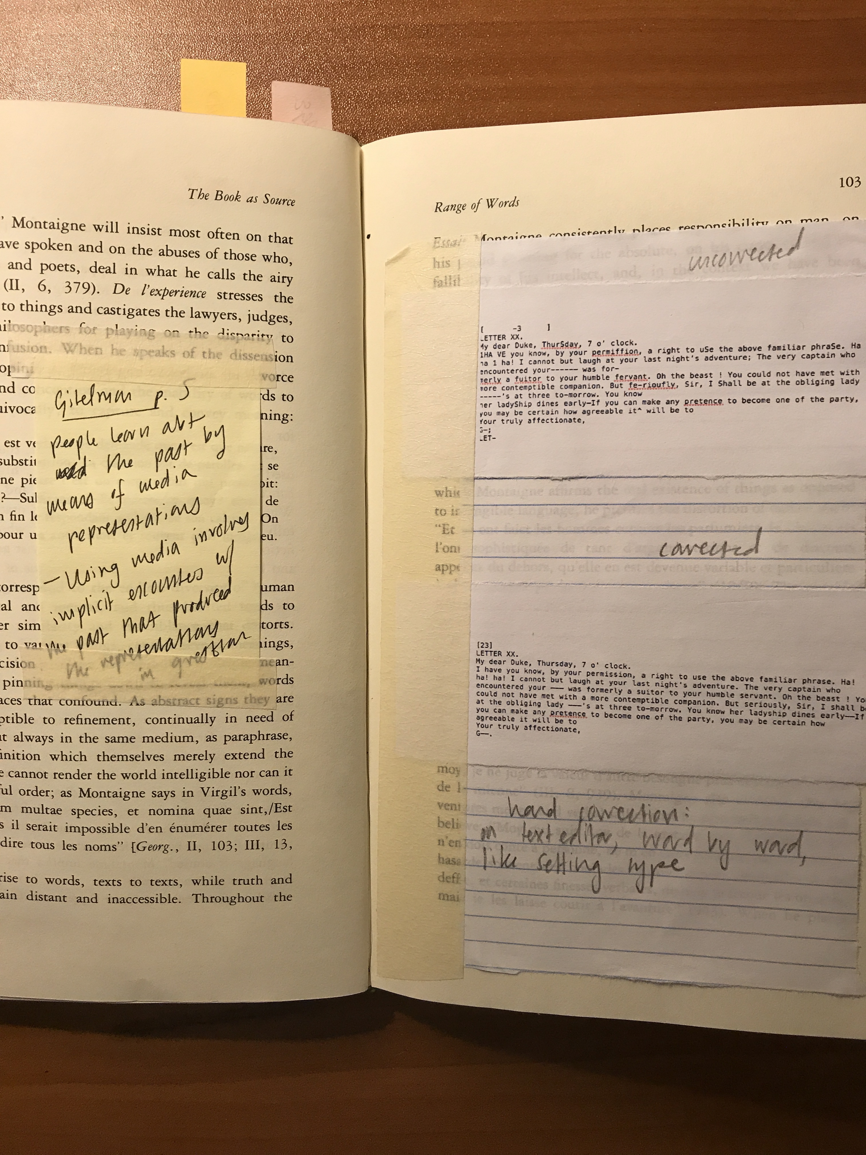 Pages from "Genuine Copies"