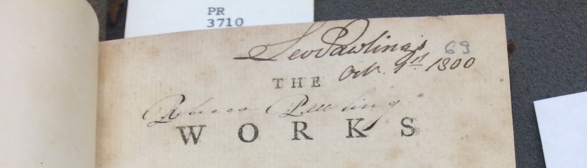 Accessing the Community of Readers: Marginalia in Rare Books Libraries